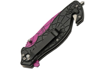 Image of China Made Spider Web Linerlock A/O Purp