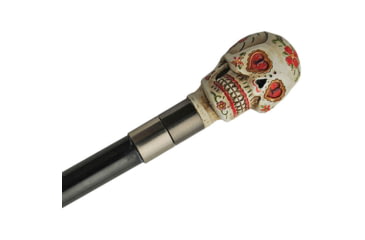 Image of China Made Sugar Skull Cane Sword