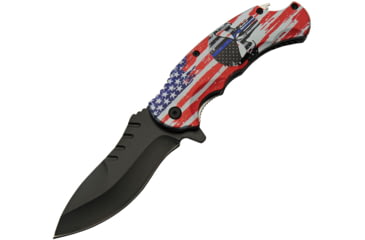 Image of China Made U.S. Flag Linerlock A/O