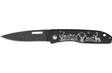Image of China Made Wildlife Series Stainless Knife, Black CN210891DE