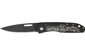 Image of China Made Wildlife Series Stainless Knife, Black CN210891WF
