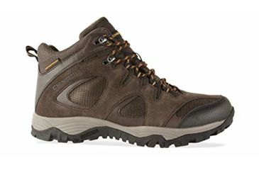 Image of Chinook Footwear Cresent Suede And Nylon Waterproof Hiker Boot - Mens, Dark Brown, 14, 8510-208-14