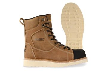 Image of Chinook Footwear Iron Worker Waterproof Boots - Mens, Dark Brown, 11, 8845-201-11