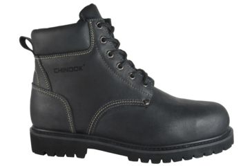 Image of Chinook Footwear Oil Rigger Steel Toe Boots - Mens, Black, 7.5 8445-7.5