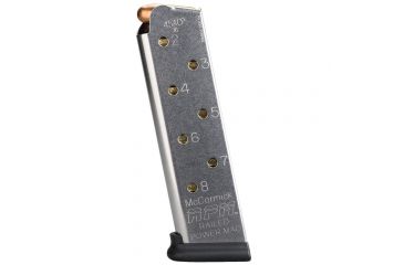 Image of Chip McCormick Custom 17130 1911 45 ACP 8 Rd Stainless Finish