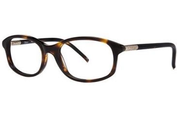 Image of Chloe CL1135B Eyeglass Frames - Frame Black Horn, Size 54/18mm CL1135B05