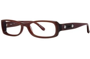 Image of Chloe CL1165 Single Vision Prescription Eyeglasses - Frame Brown, Size 53/15mm CL116502