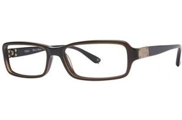 Image of Chloe CL1194 Eyeglass Frames - Frame Chocolate, Size 53/14mm CL119403