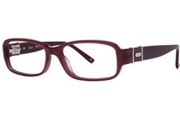 Image of Chloe CL1203 Eyeglass Frames - Frame Burgundy, Size 54/14mm CL120303