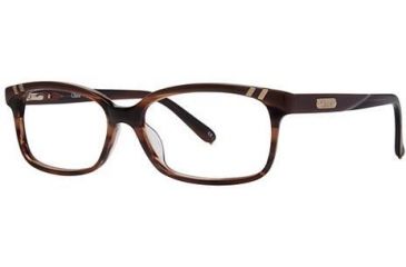 Image of Chloe CL1204 Single Vision Prescription Eyeglasses - Frame Nut/Horn, Size 53/14mm CL120403