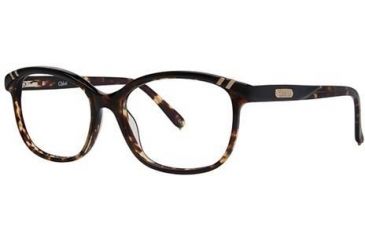 Image of Chloe CL1205 Progressive Prescription Eyeglasses - Frame Black/Tortoise, Size 54/16mm CL120502