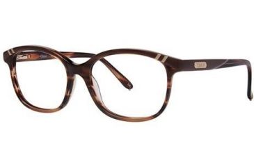 Image of Chloe CL1205 Progressive Prescription Eyeglasses - Frame Nut/Horn, Size 54/16mm CL120503