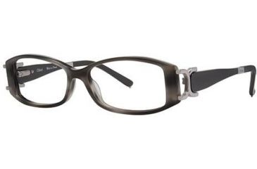 Image of Chloe CL1210 Eyeglass Frames - Frame Grey Horn, Size 54/13mm CL121004