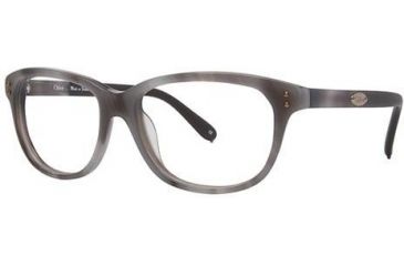 Image of Chloe CL1285 Progressive Prescription Eyeglasses - Frame Grey Horn CL128503