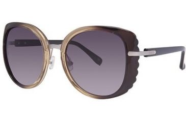 Image of Chloe CL2225 Sunglasses - Frame Black, Lens Color Gradient Grey CL222501