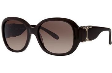 Image of Chloe CL2240 Sunglasses - Frame Brown, Lens Color Bi Gradient Brown CL224003