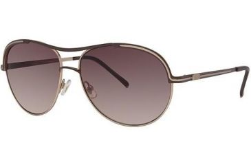 Image of Chloe CL2245 Sunglasses - Frame Chocoloate, Lens Color Gradient Brown CL224502