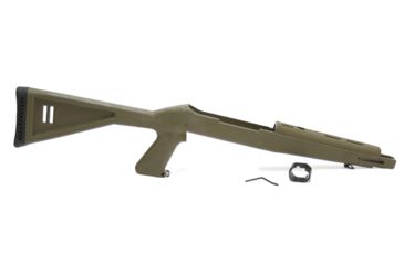 Image of Choate Tool 10/22 Green Pistol Grip Stock, .22 Caliber, CMT-07-01-03