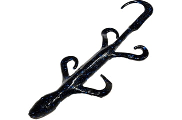 Image of Chompers Lizard Creature Bait, 1, 6in, Black/Blue Flake, L6S9-4