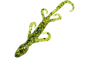 Image of Chompers Lizard Creature Bait, 1, 6in, Chartreuse Pepper, L6S9-5