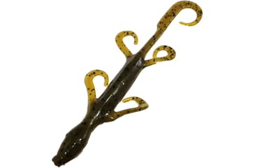 Image of Chompers Lizard Creature Bait, 1, 6in, Green Pumpkin, L6S9-2