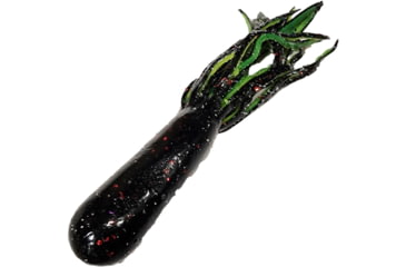 Image of Chompers Ultra Pro Tube, 1, 4in, Black Neon/Chartreus Tail, PTB4N8-107