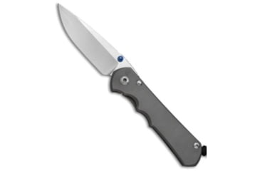 Image of Chris Reeve Knives Large Inkosl Folding Knife, 3.50in, CPM MagnaCut, Drop Point Blade, Titanium, Gray Handle, Gray/Gray, 8.25 inch, BHQ-36940