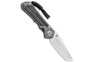 Image of Chris Reeve Knives Chris Reeve Knives Left-Hand Small Inkosi Tanto Micarta Frame Lock 2.75" SW, Black, CPM S45VN, adult, BHQ-100353