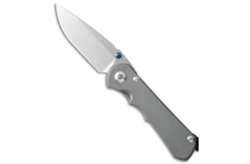 Image of Chris Reeve Knives Small Inkosi Folding Knife, 2.75in, CPM MagnaCut, Drop Point Blade, Titanium, Gray Handle, Gray/Gray, 6.50 inch, BHQ-30861