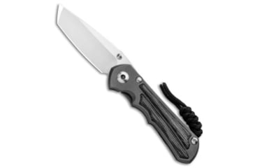 Image of Chris Reeve Knives Small Inkosi Folding Knife, 2.75in, CPM S35VN, Tanto Blade, Micarta, Black/Gray Handle, Black/Gray/Gray, 6.50 inch, BHQ-92359