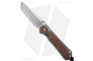 Image of Chris Reeve Knives Small Sebenza 31 Folding Knife, 2.95in, CPM MagnaCut, Tanto Blade, Titanium, Micarta, Brown/Gray Handle, Brown/Gray/Gray, 6.93 inch, BHQ-146066