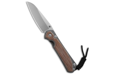 Image of Chris Reeve Knives Small Sebenza 31 Folding Knife, 2.94in, CPM MagnaCut, Sheepsfoot Blade, Micarta, Titanium, Brown Handle, Natural, Brown/Gray, 6.90 inch, BHQ-146039