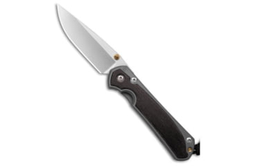 Image of Chris Reeve Knives Chris Reeve Small Sebenza 31 Knife Bog Oak 2.94" Stonewash, Gray/Wood, CPM S45VN, adult, BHQ-98988