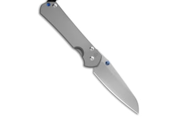 Image of Chris Reeve Knives Chris Reeve Small Sebenza 31 Plain Glass Blasted Insingo LH 3.00" SW, Gray, CPM S45VN, adult, BHQ-145993