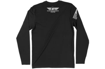 Image of Christensen Arms Blue Line Long Sleeve Shirt - Men's, Medium, Black, 720-00070-01