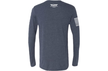 Image of Christensen Arms Mountains Long Sleeve Shirt - Men's, Small, Heather Navy, 720-00093-00