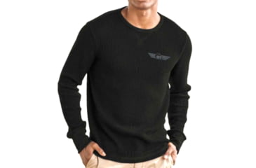 Image of Christensen Arms Ram Logo LS Thermal - Mens, Black, M, 730-CA078-60-00-000-03