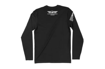 Image of Christensen Arms Red White Blue Flag Patriotic Long Sleeve - Men's, Extra Large, Black, 720-00138-03