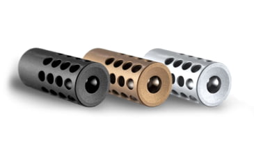 Image of Christensen Arms Stainless Radial Brake, .338 Caliber, Tungsten, Medium, 3/4-28, 810-00013-04