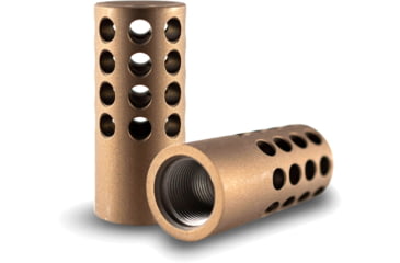 Image of Christensen Arms Stainless Radial Brake, .338 Caliber, Tungsten, Medium, 3/4-28, 810-00013-04