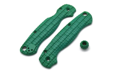 Image of Chroma Scales Para 2 Green Blocks Scales, Textured Nylon PA12, 1001-0003-010-BA