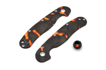 Image of Chroma Scales RAT II Lava Handle Scales, Textured Nylon PA12, 1006-0012-001-GA