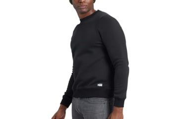 Image of Chrome Industries Issued Fleece Crew - Men's, Black, 2XL, AP-490-BK-NA-XXL