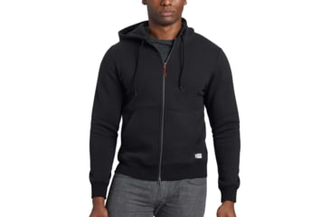 Image of Chrome Industries Issued Fleece Hoodie - Men's, Black, Medium, AP-489-BK-NA-MD