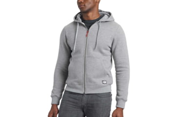 Image of Chrome Industries Issued Fleece Hoodie - Men's, Castlerock Heather, Extra Large, AP-489-CRHR-NA-XL