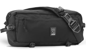 Image of Chrome Industries Kadet Sling 9L Frame Bags, Black Aluminum, 9 liters, BG-196-BKAM-NA-NA