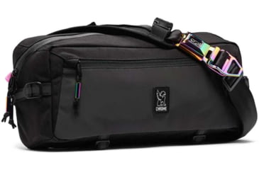 Image of Chrome Industries Kadet Sling 9L Frame Bags, Rainbow Reflective, 9 liters, BG-196-RBRF-NA-NA