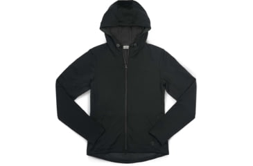 Image of Chrome Industries Mens Merino Cobra 3.0 Hoodie 07453CA3, Black, LG, AP-466-BK-NA-LG