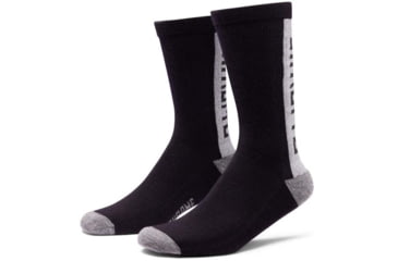Image of Chrome Industries Merino Crew Socks 4FB5FE33, Black Reflective, SM / MD, AC-236-BKRF-NA-SM/MD