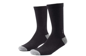 Image of Chrome Industries Merino Crew Socks 4FB5FE33, Black, SM / MD, AC-236-BK-NA-SM/MD